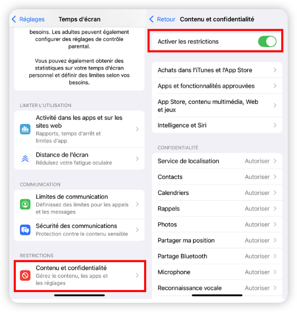 Désactive appstore itunes