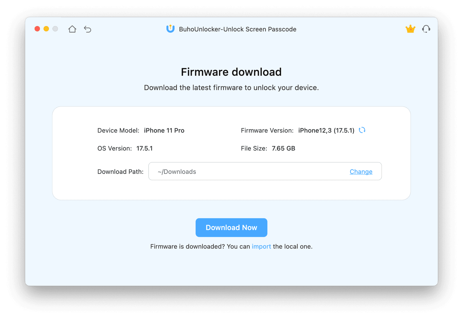 Download Firmware for iPhone