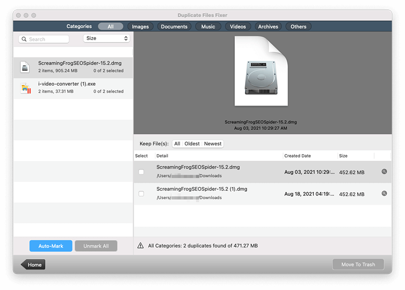 Best Free Duplicate File Finders for Mac - Duplicate Files Fixer