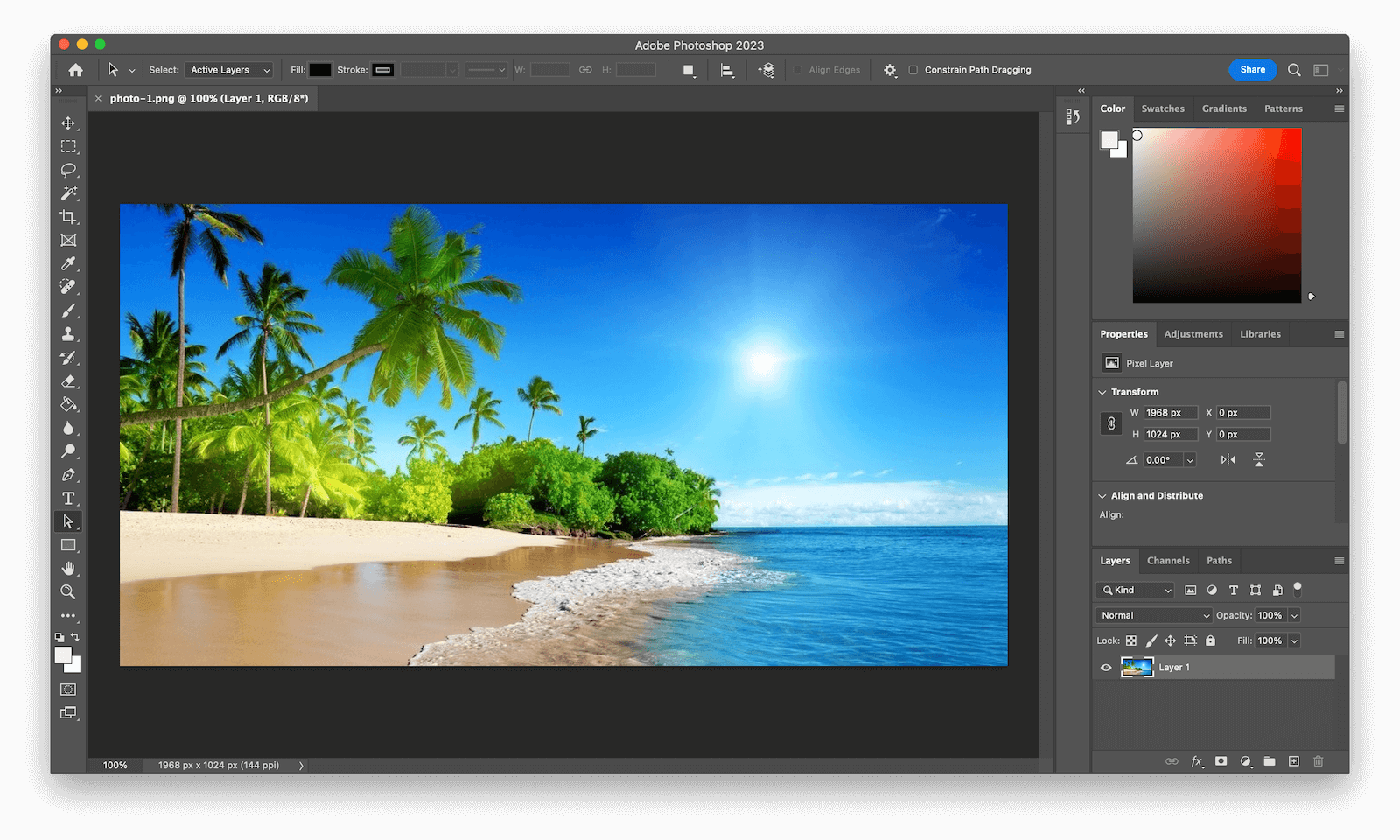 Photoshop Interface
