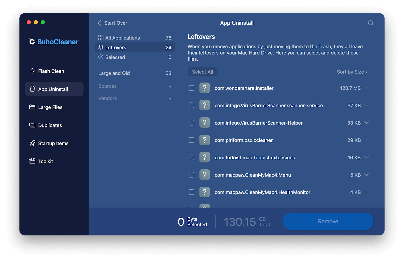 Find and Delete Leftover Files on Mac