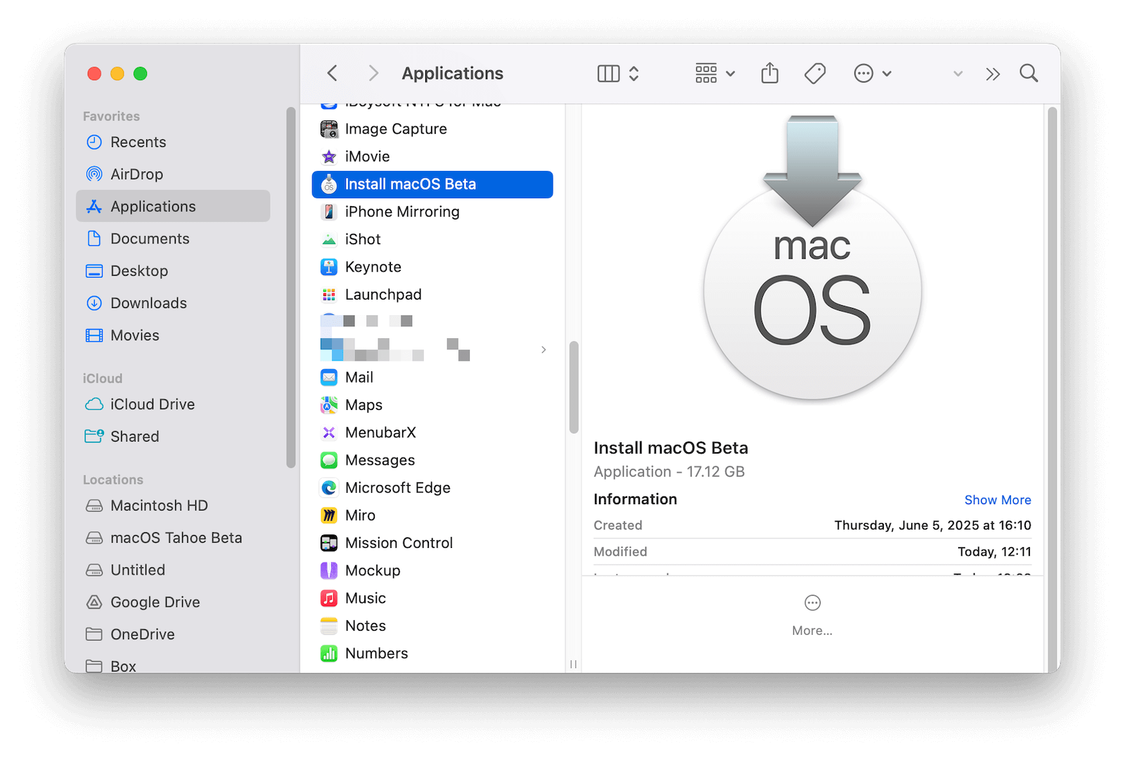 macOS 설치