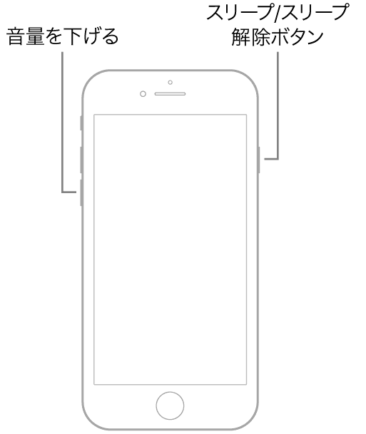 iPhone 7またはiPhone 7 Plusを強制的に再起動する