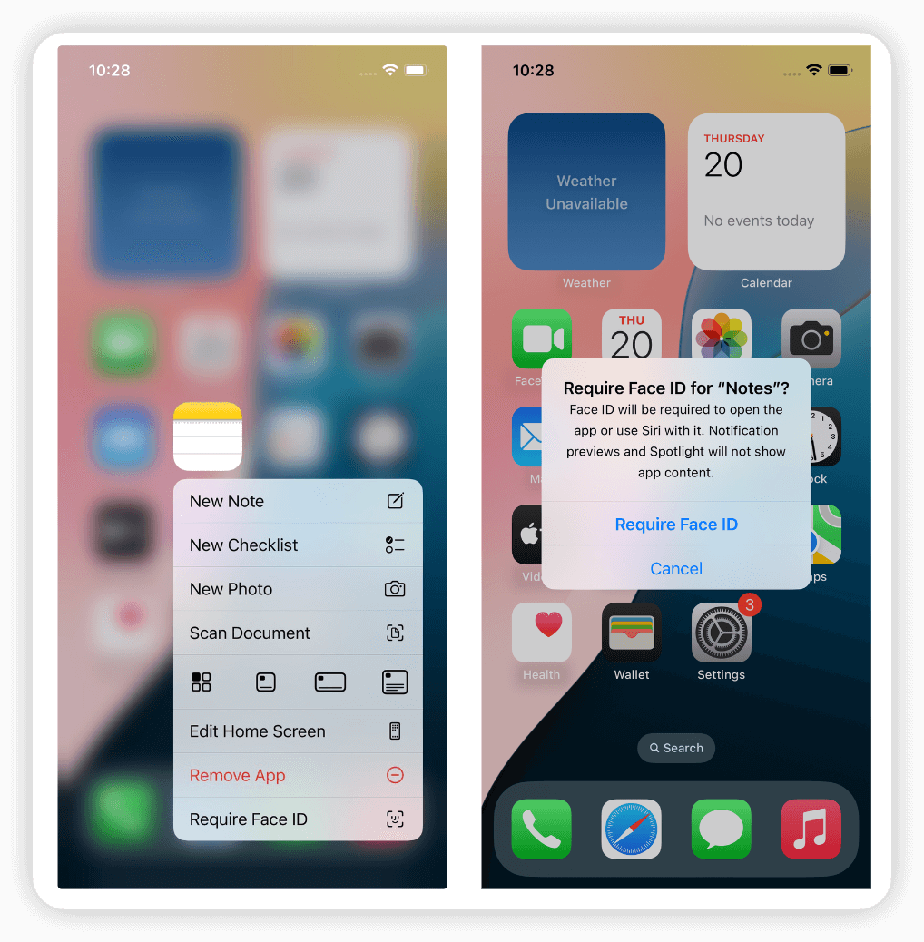 Come Nascondere e Bloccare un'App su iOS 18