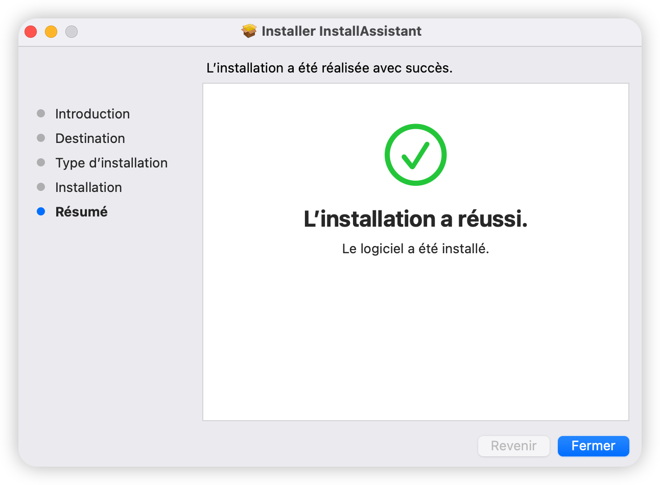 Obtenir l'application d'installation de macOS Tahoe 26