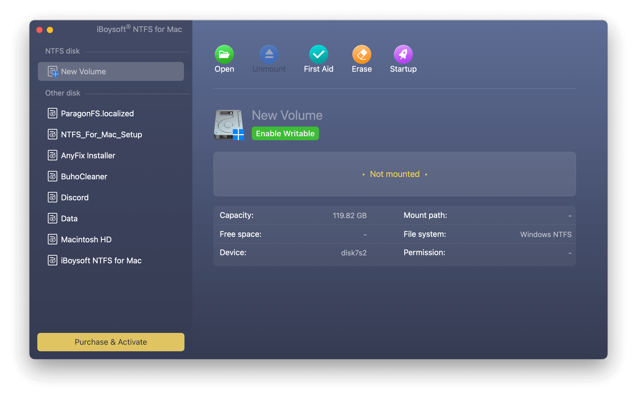 iBoysoft NTFS for Mac