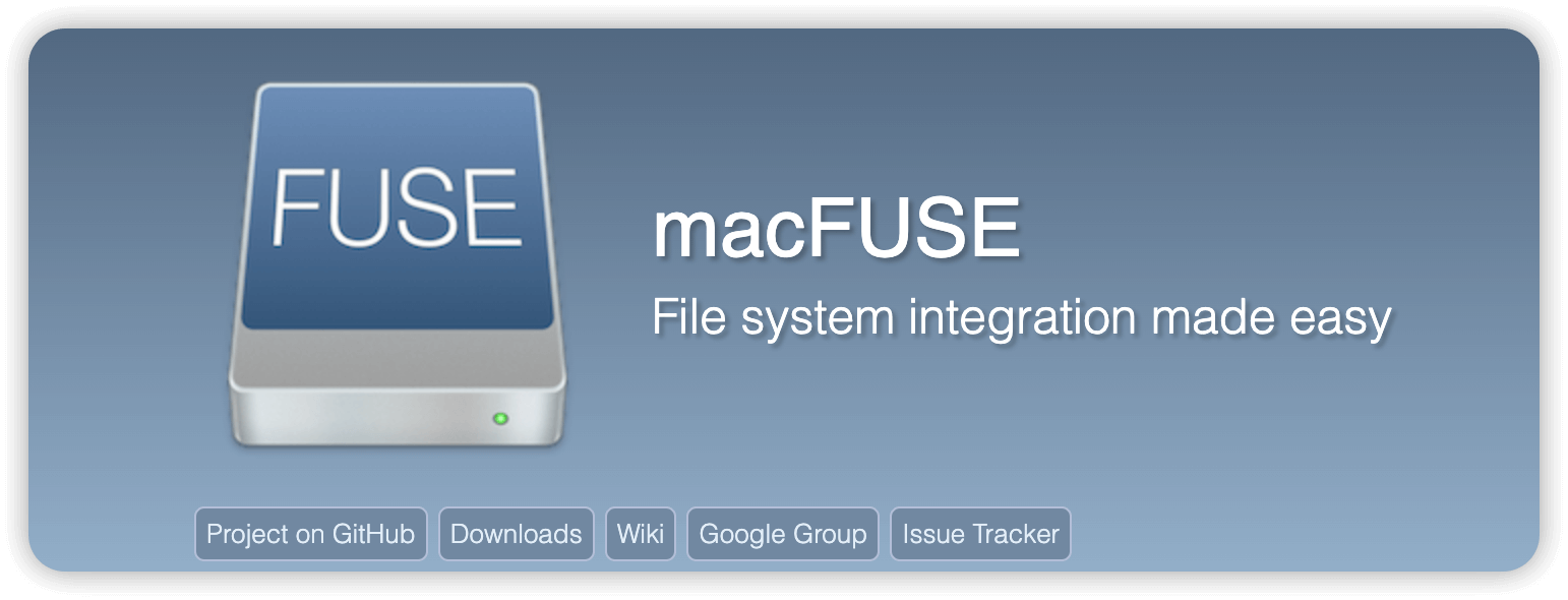 macFUSE