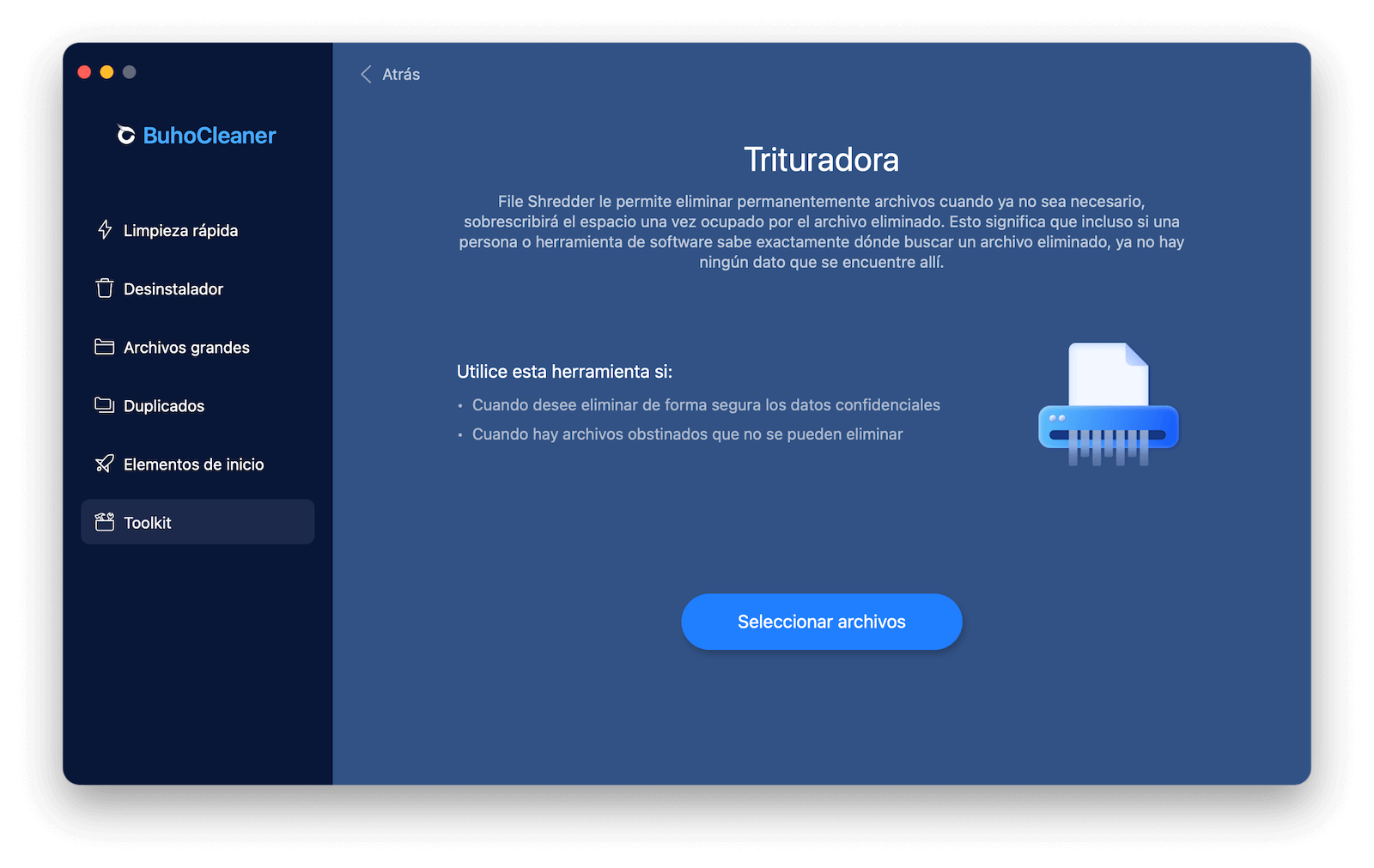 Quickly Delete Files on Mac with BuhoCleaner