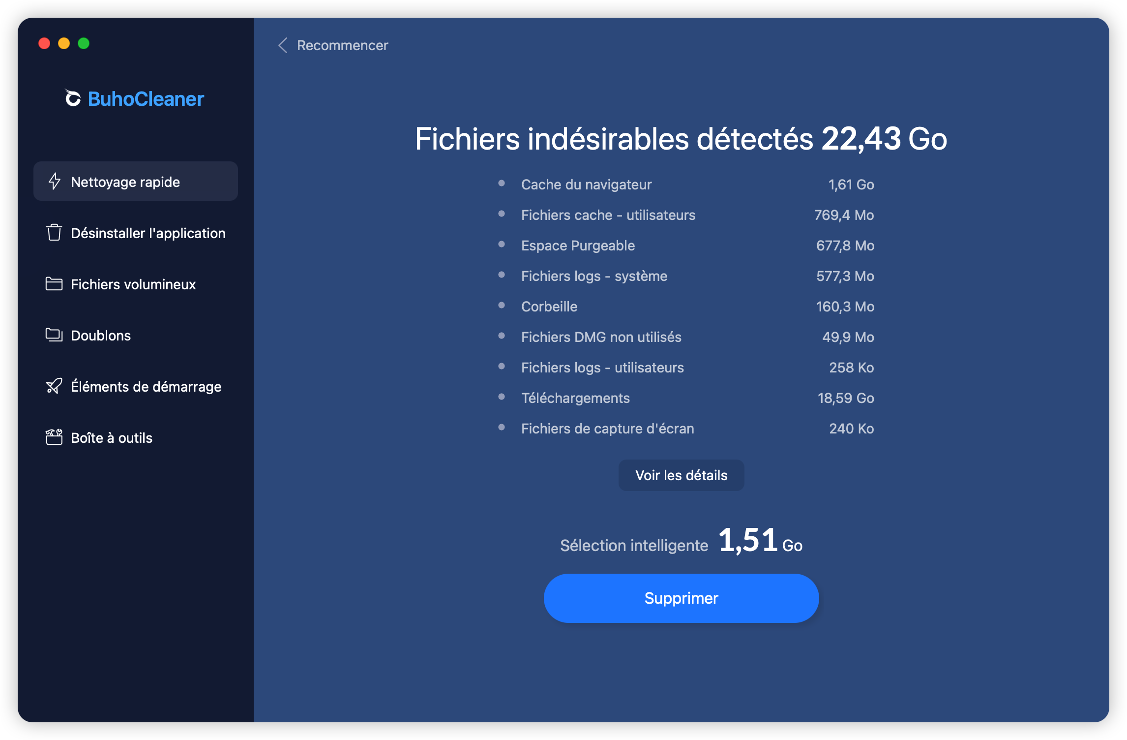 Nettoyer votre Mac rapidement