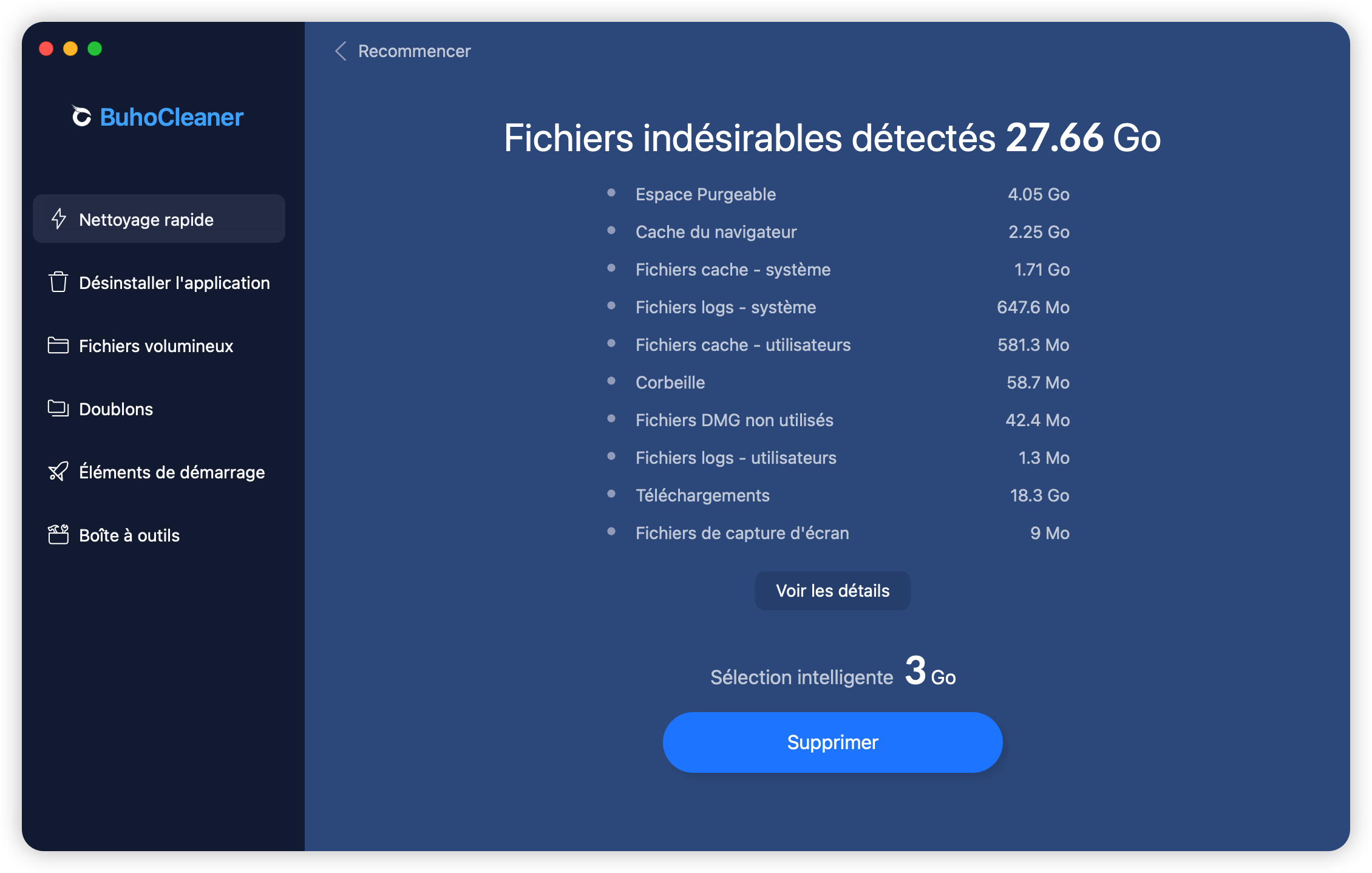Nettoyer rapidement mon Mac avec BuhoCleaner