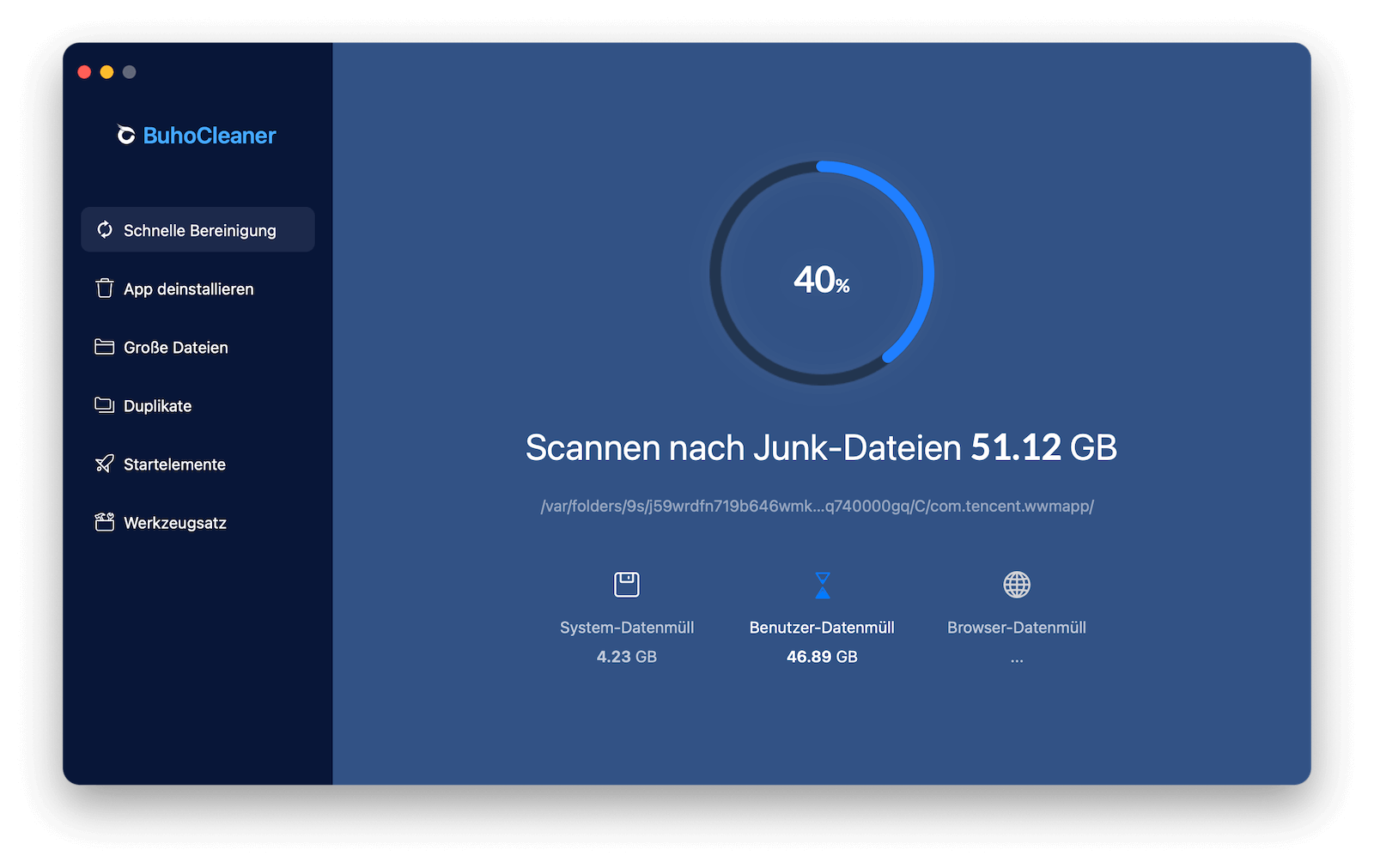 Quickly Clean up Mac with BuhoCleaner