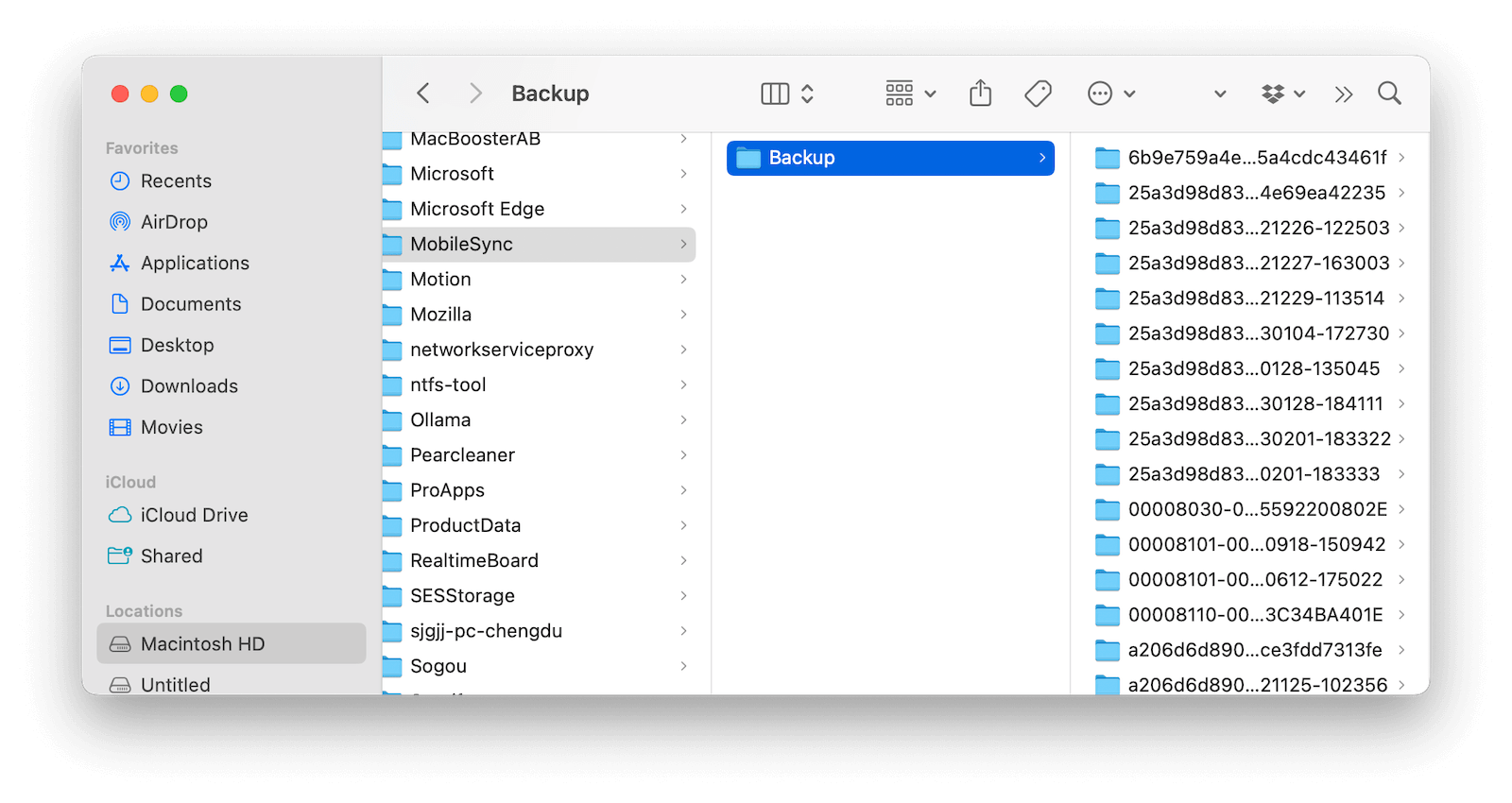 Delete Old Backups