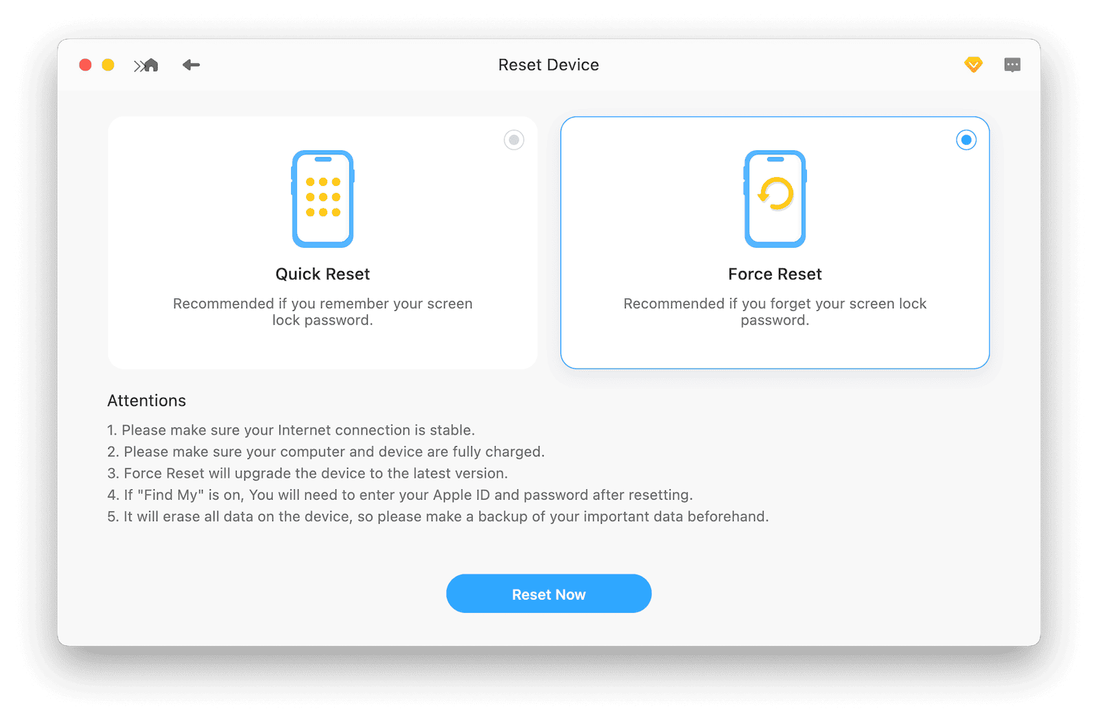 Reset iPhone to Hello Screen with BuhoRepair