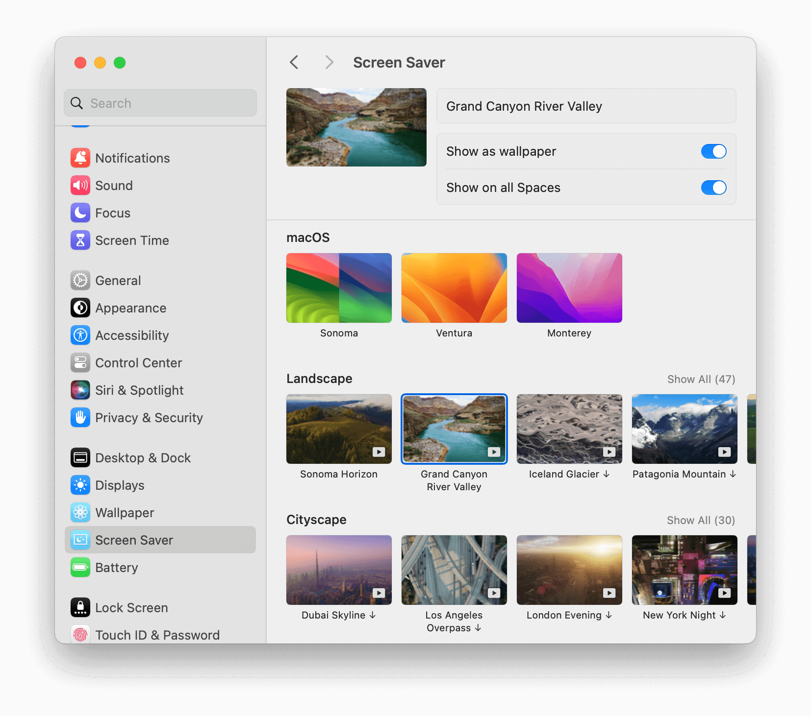 Set Video as Screensaver on macOS Sonoma