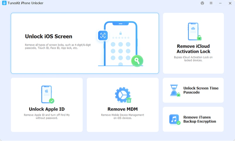 TunesKit Interface