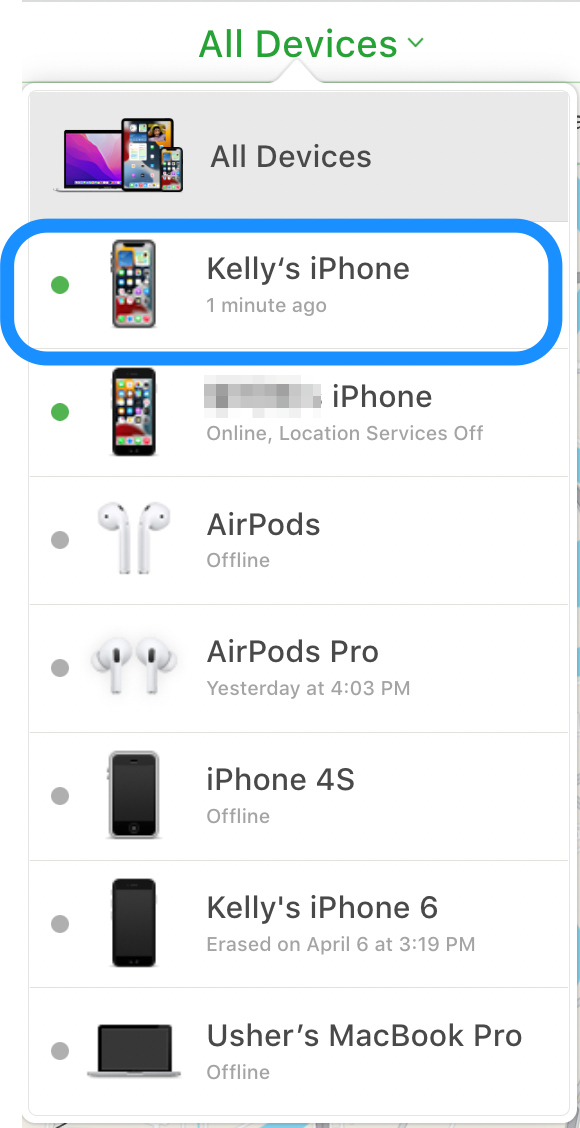 Click All Devices