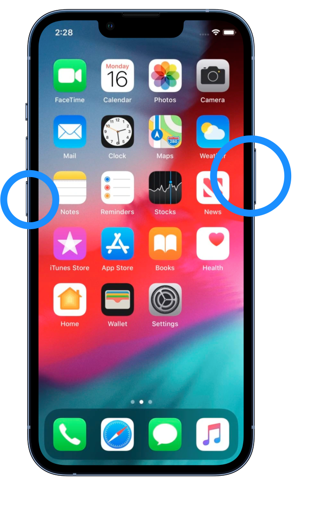 Shut Down an iPhone 8/8 Plus, iPhone X/Xr/Xs, iPhone 11/12/13