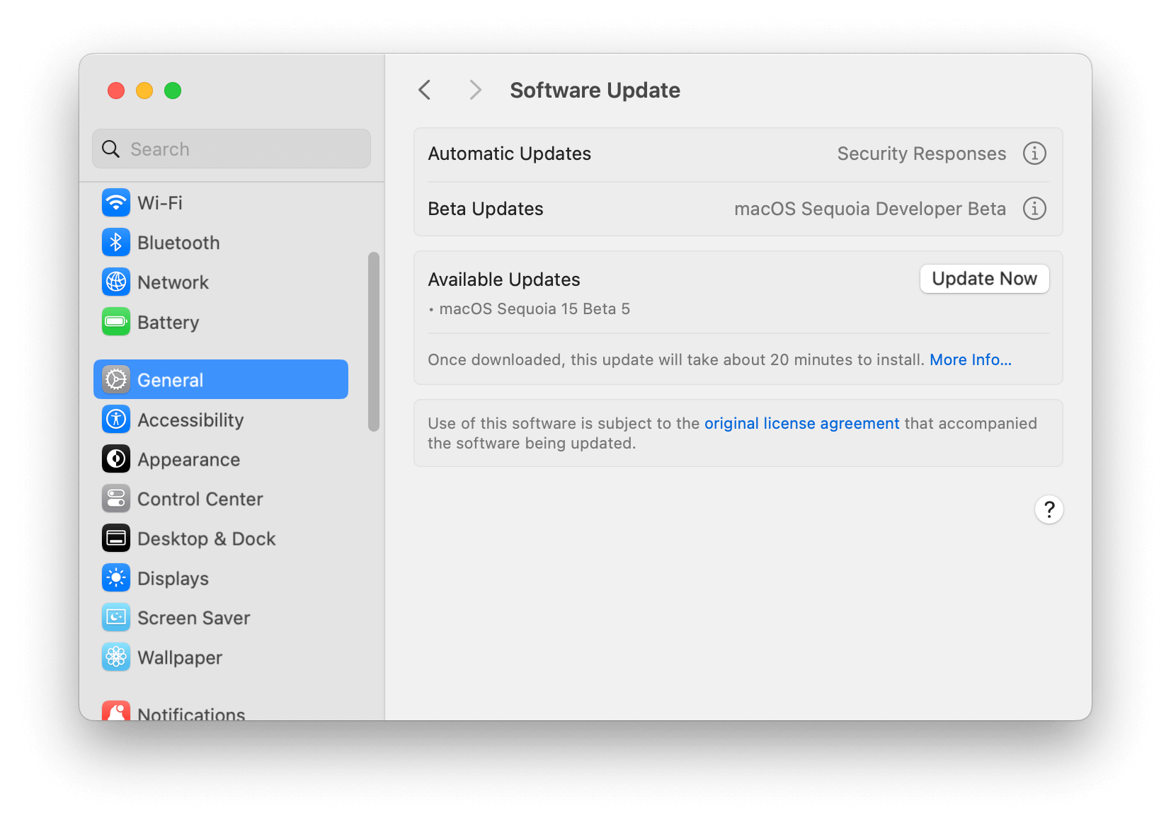 Update Mac