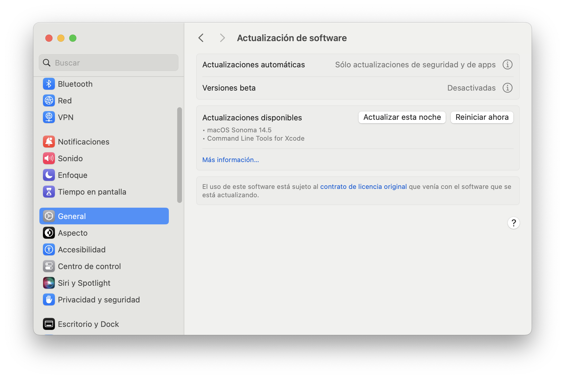 Update macOS to Fix MacBook Camera Not Working Issue