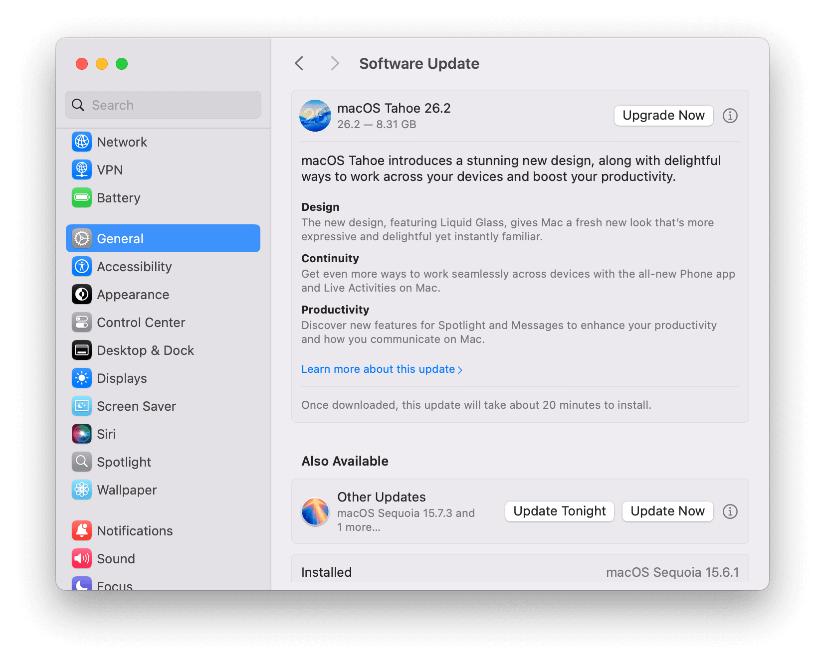 Update Your Mac