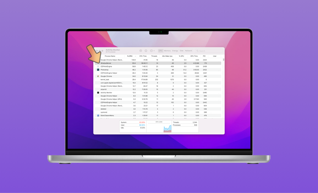 [Résolu] WindowServer traite beaucoup de CPU et de mémoire sur Mac