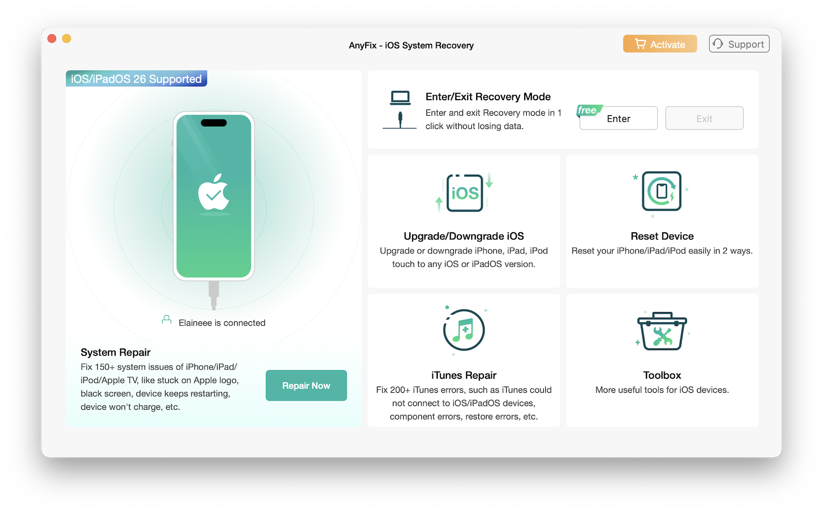ReiBoot Alternative - AnyFix