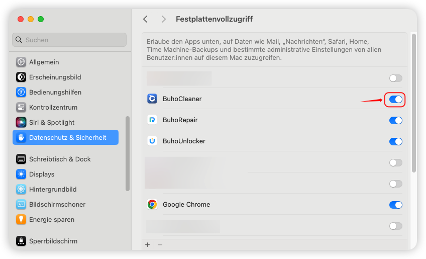 app-festplattenvollzugriff-auf-mac-aktivieren