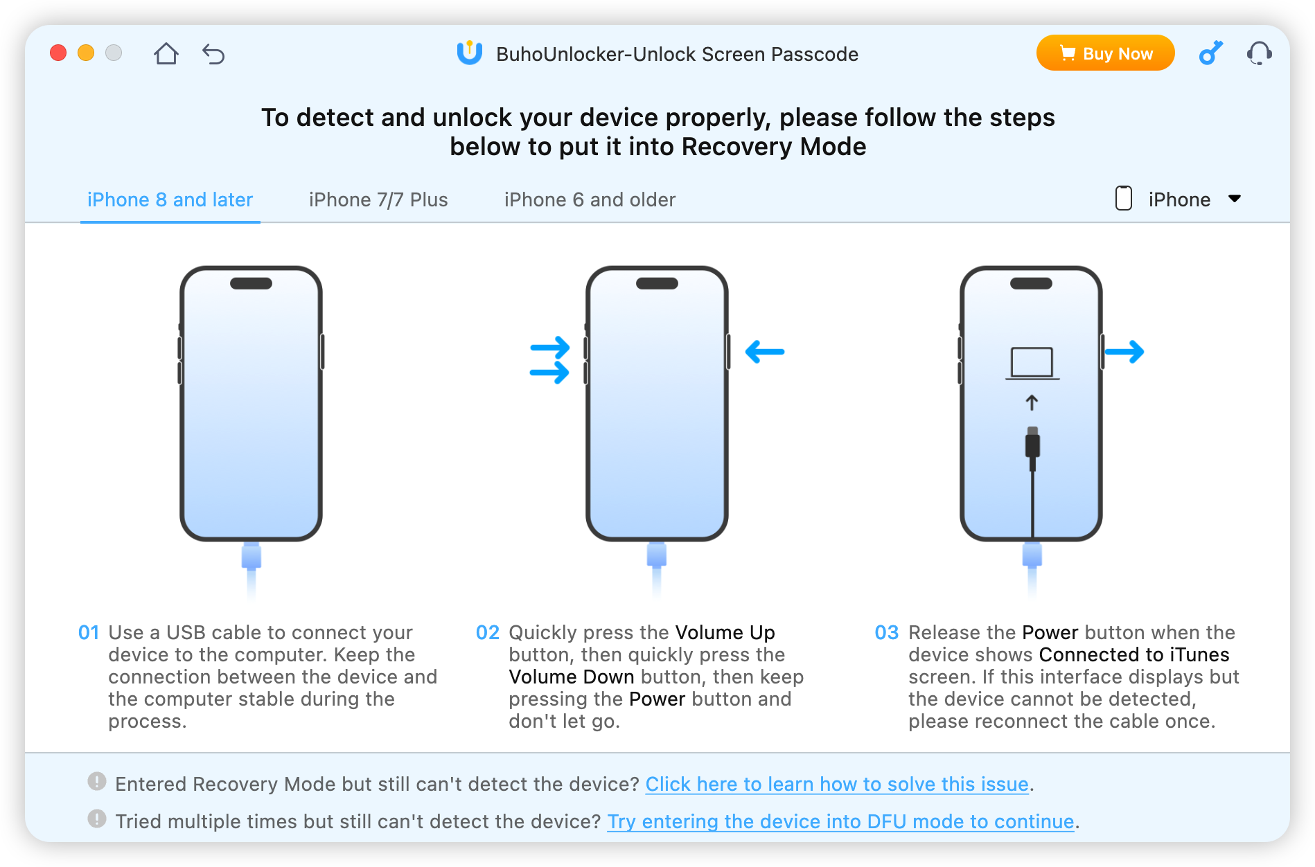 Enter iPhone Recovery Mode Guide
