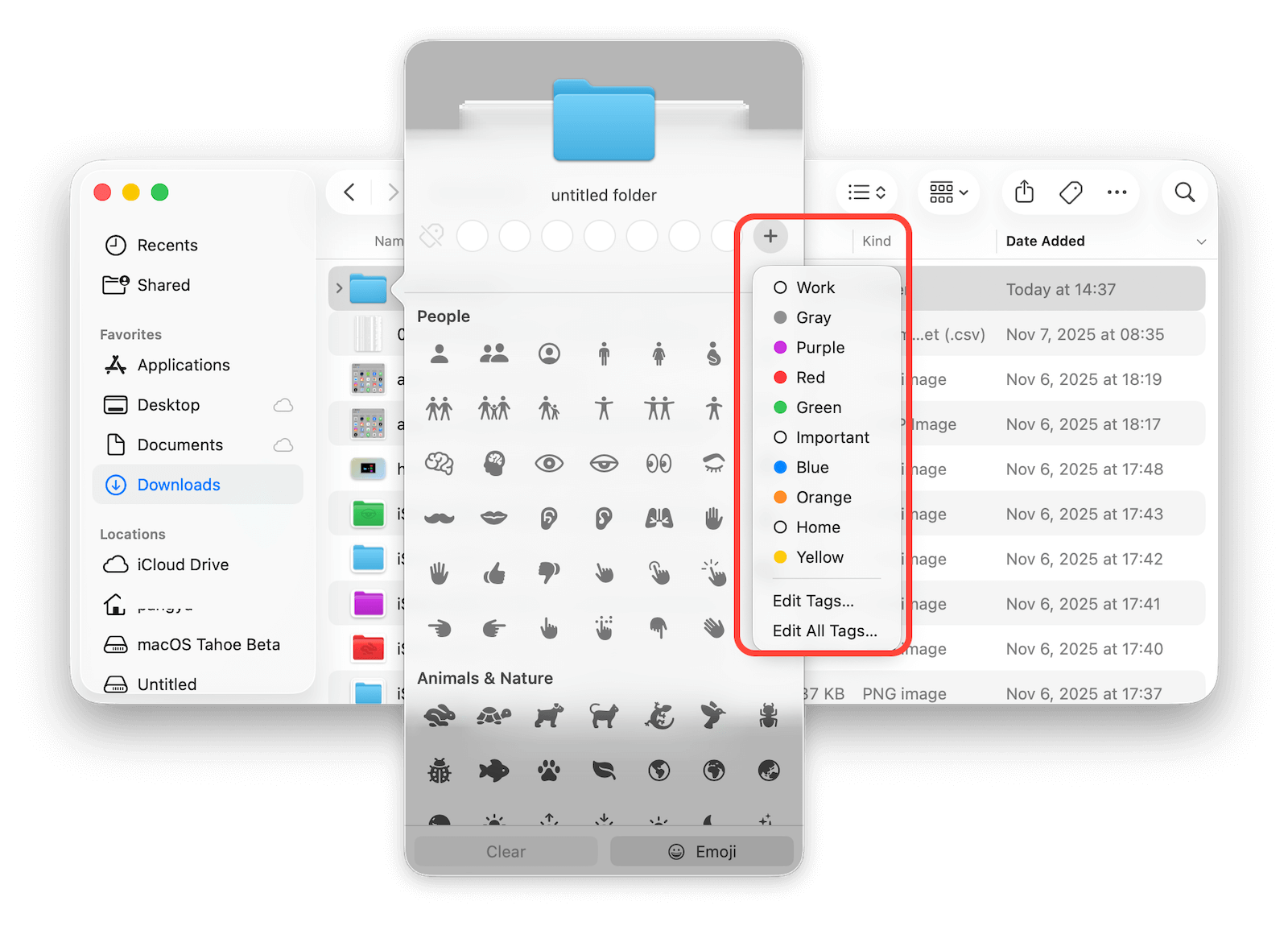 Change Folder Color on macOS Tahoe