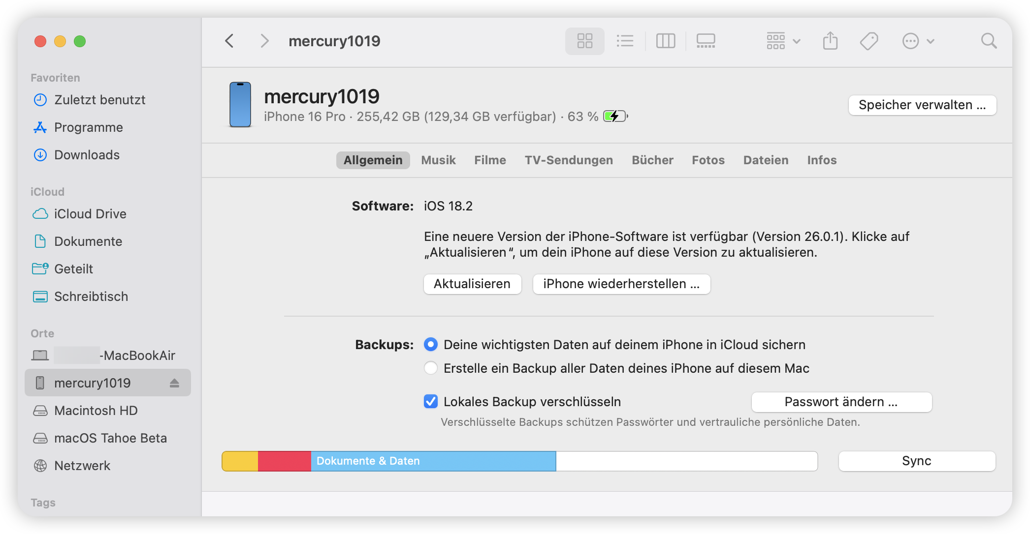 Auf Updates prüfen