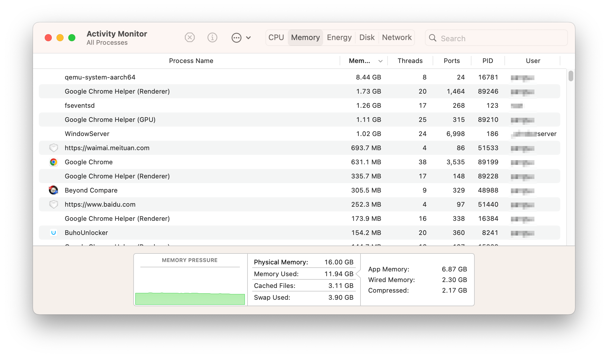 Controleer het Geheugen gebruik op je Mac met Activiteitenweergave