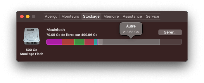 Check Other Storage on Mac