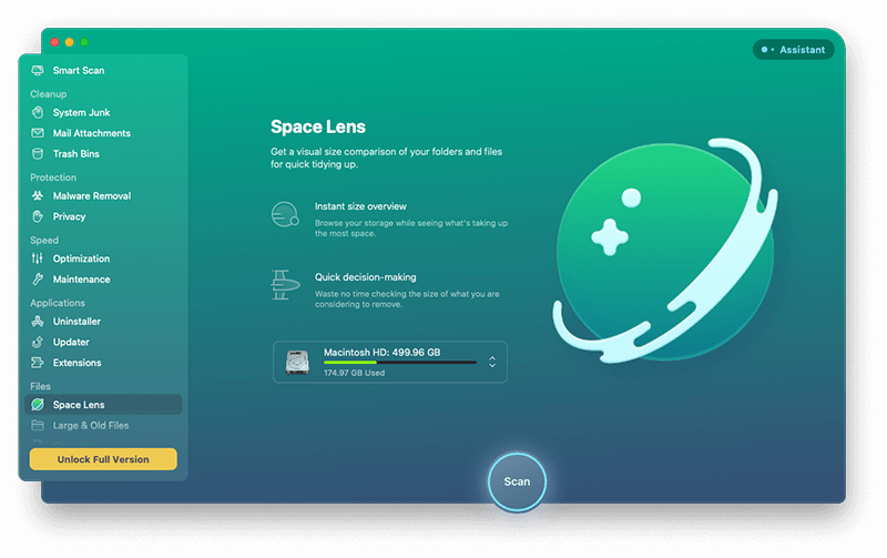 Macのディスク容量を解析できるおすすめツール - CleanMyMac