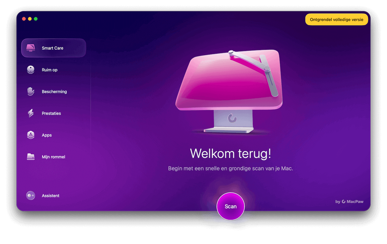 beste opruimsoftware voor Macs - CleanMyMac