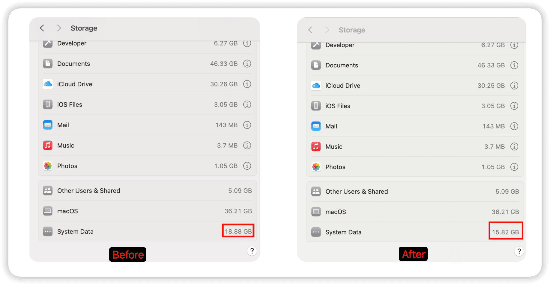 Clear Cache to Reduce System Data on Mac.png