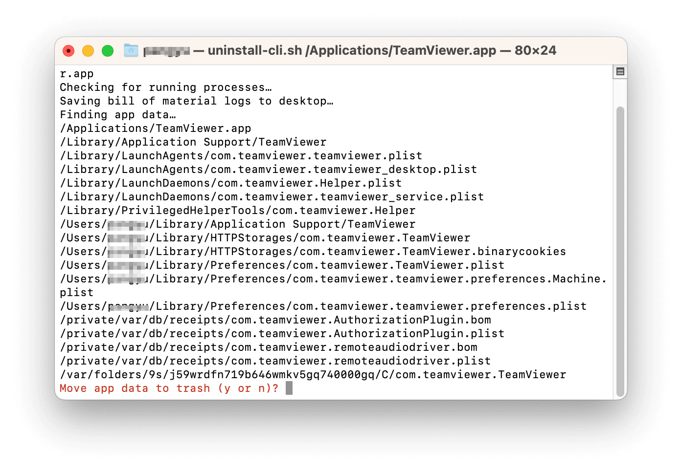 Completely Uninstall Apps on Mac using Terminal