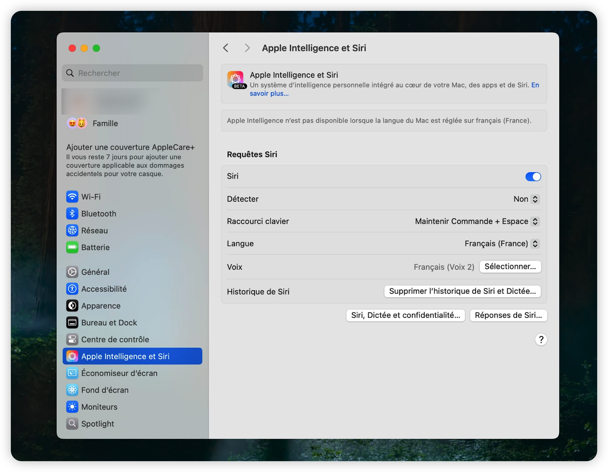 Comment Désactiver Apple Intelligence sur Mac