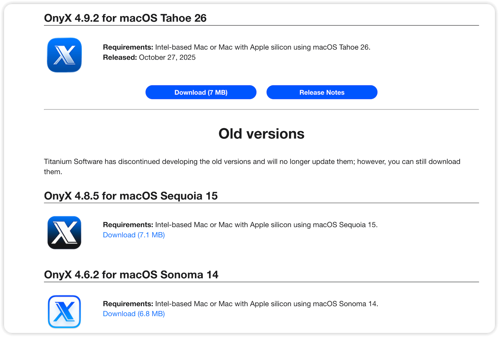 下載 OnyX for Mac