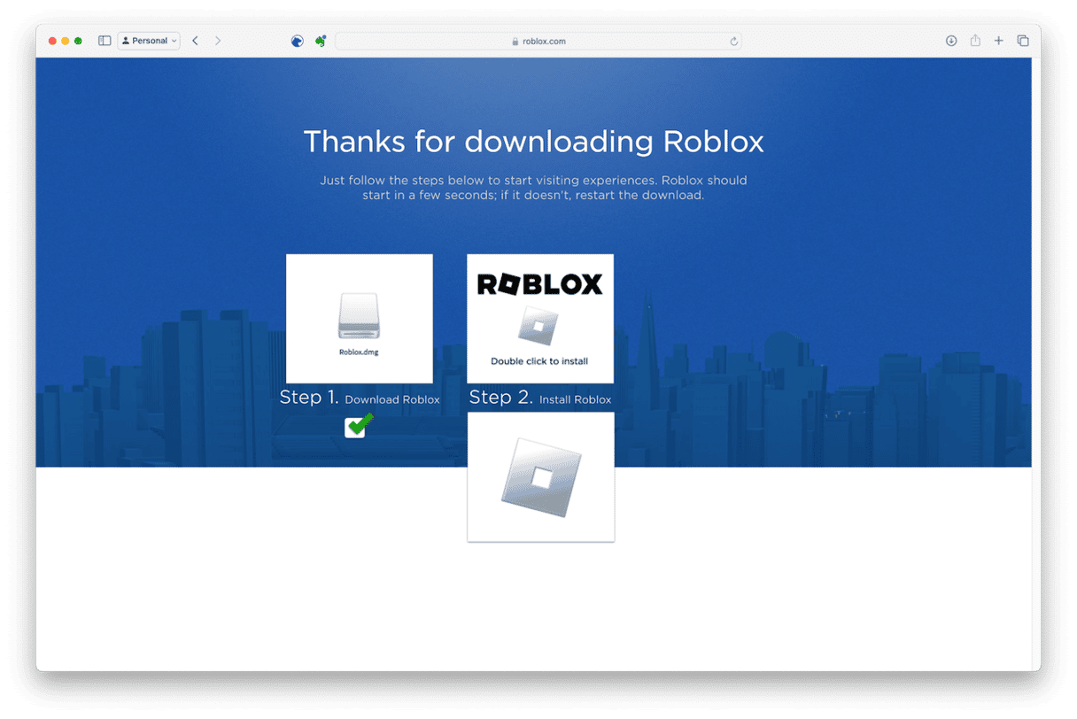 Download Roblox on Mac