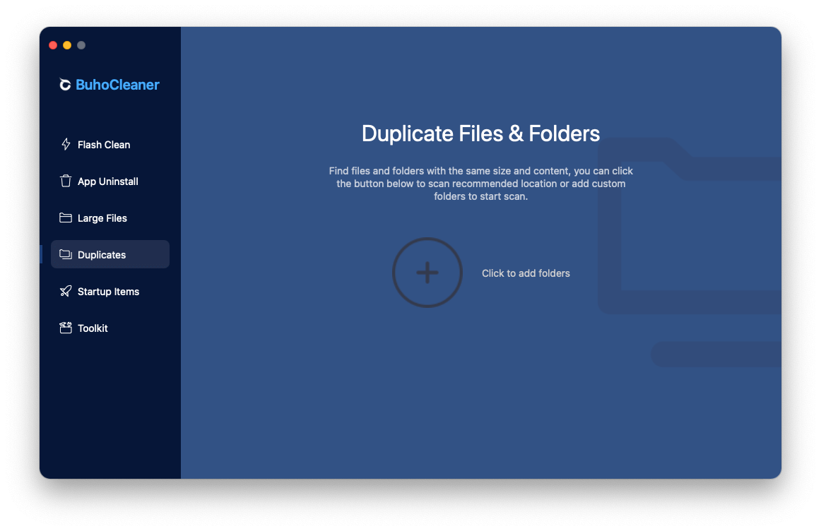 Duplicate File Finder - BuhoCleaner