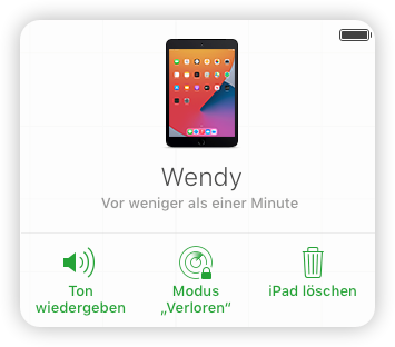 iPad mit iCloud löschen