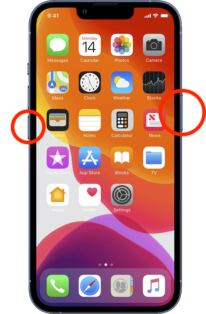 Shut_Down_iPhone_13/12/11/X/8