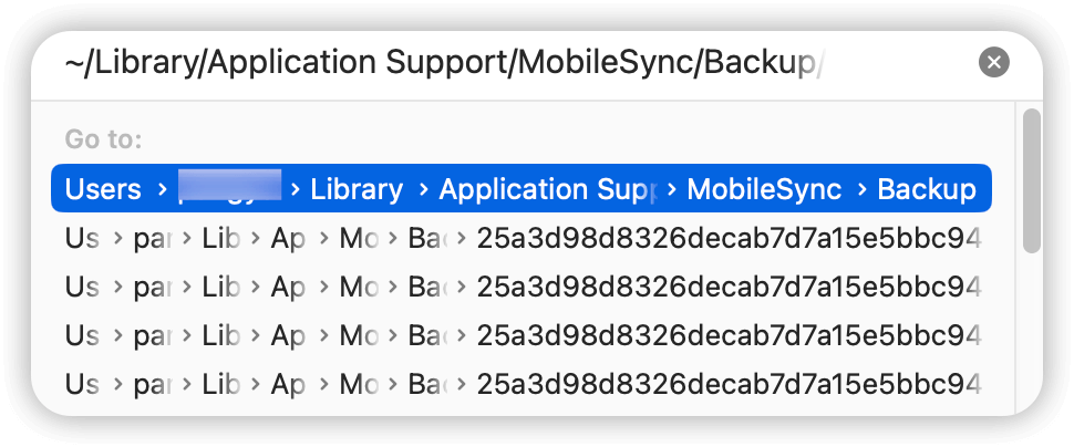 Find and Delete iOS Backups on Mac