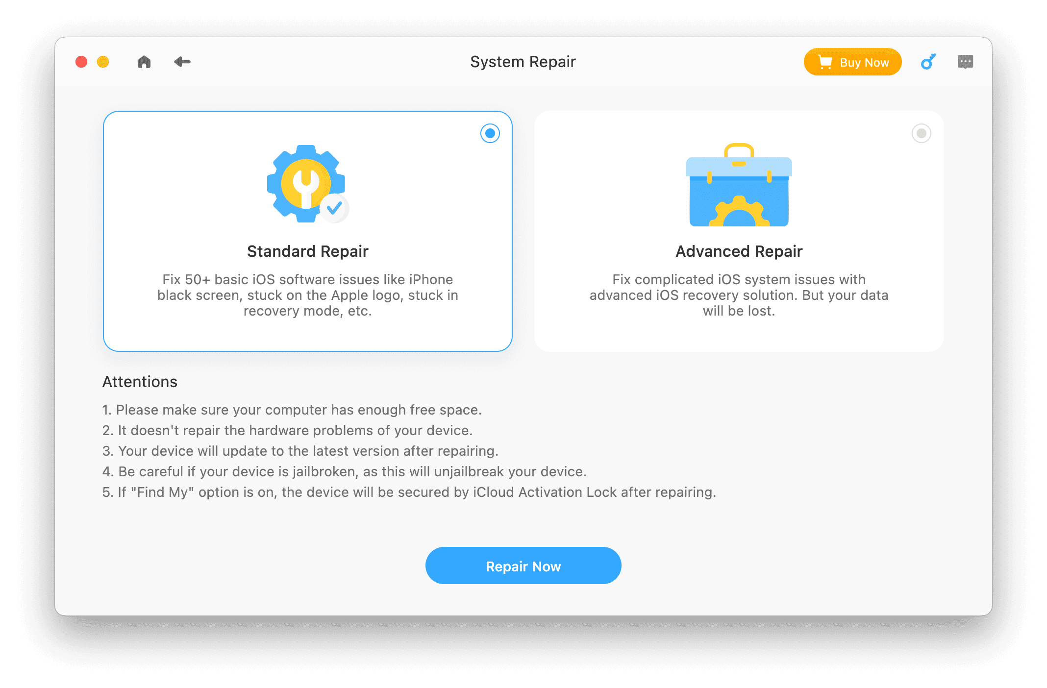 Fix iPhone Frozen on Lock Screen BuhoRepair