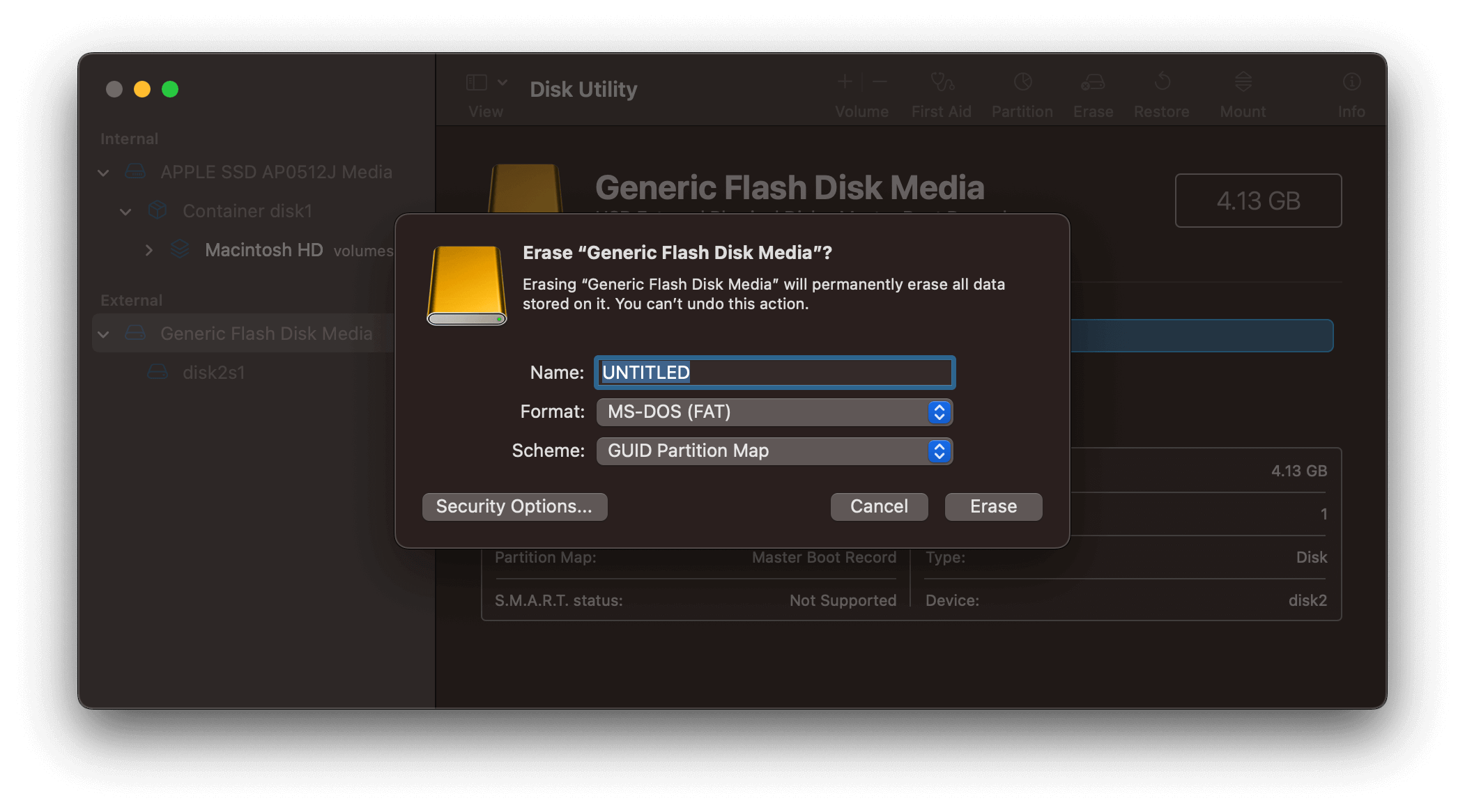 how to convert NTFS to FAT32 on Mac