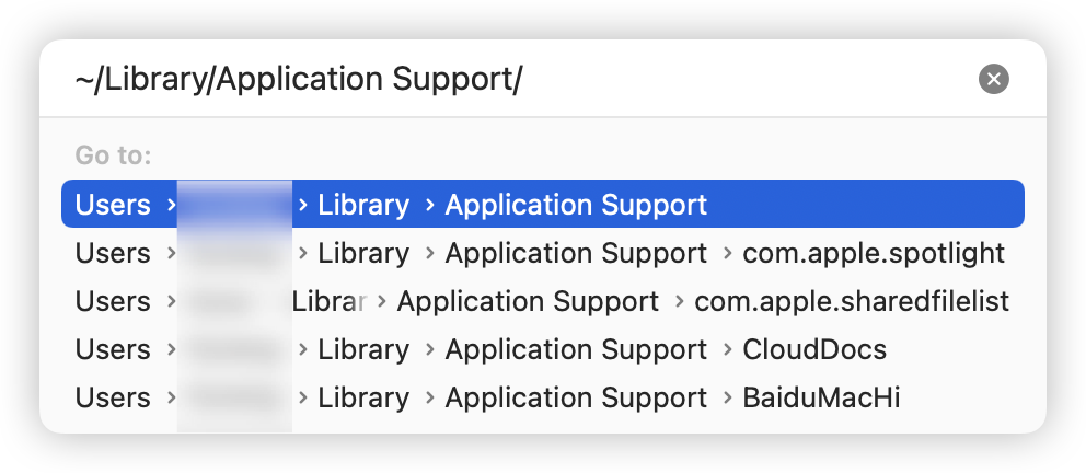 Find Files with Go to Folder