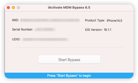 iActivate MDM Removal Tool
