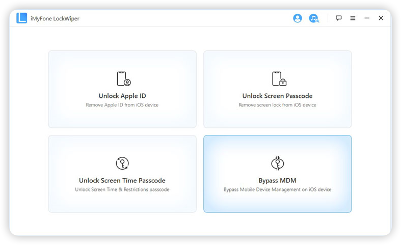 iMyFone LockWiper MDM Bypass Tool
