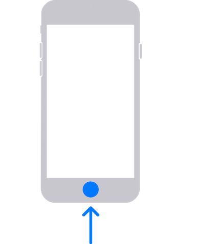iPhone 6s Earlier Recovery Volume Down Button