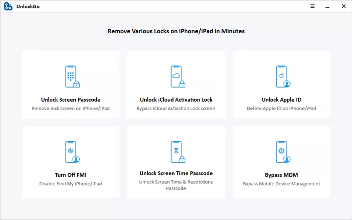 UnlockGo Interface